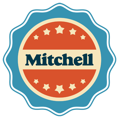 Mitchell labels logo