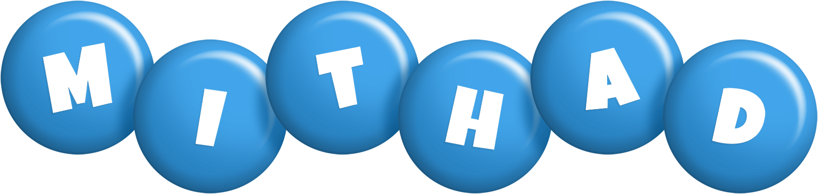 Mithad candy-blue logo