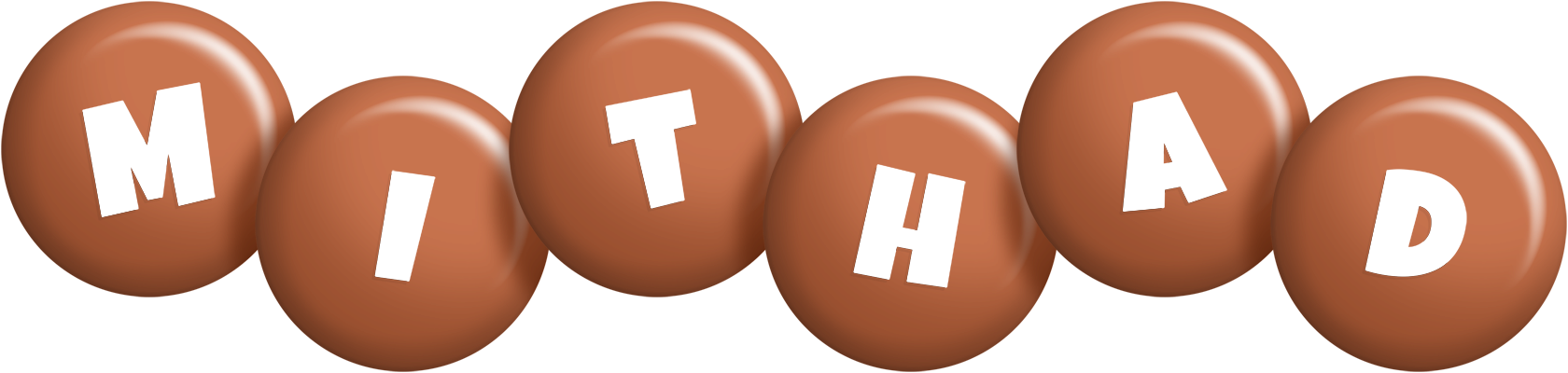 Mithad candy-brown logo