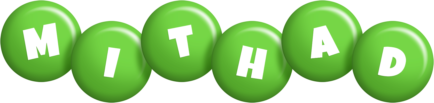 Mithad candy-green logo