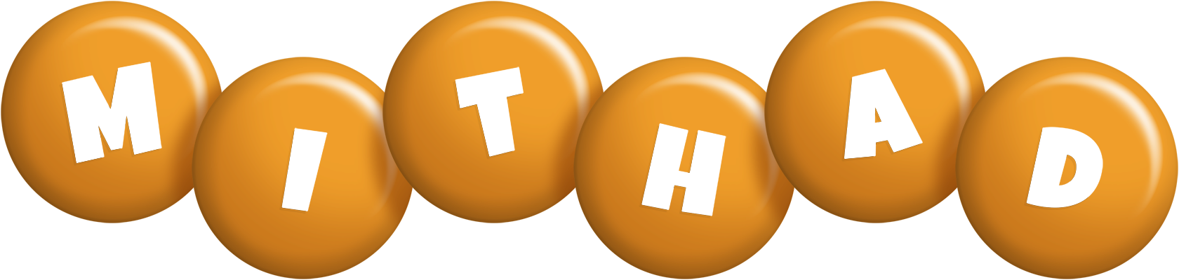 Mithad candy-orange logo