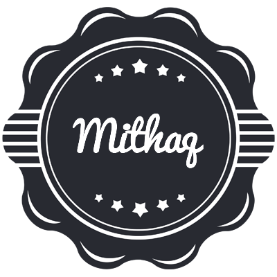 Mithaq badge logo