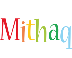 Mithaq birthday logo