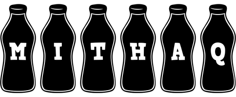 Mithaq bottle logo