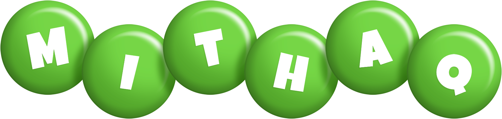 Mithaq candy-green logo