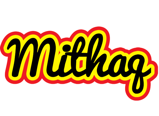 Mithaq flaming logo