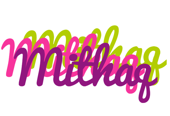 Mithaq flowers logo