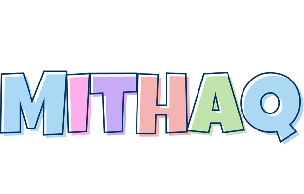 Mithaq pastel logo