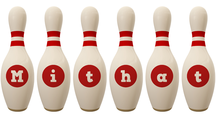 Mithat bowling-pin logo