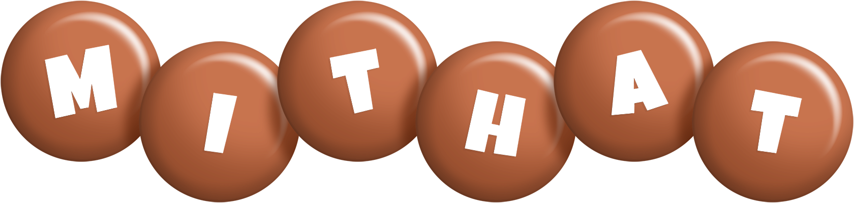 Mithat candy-brown logo