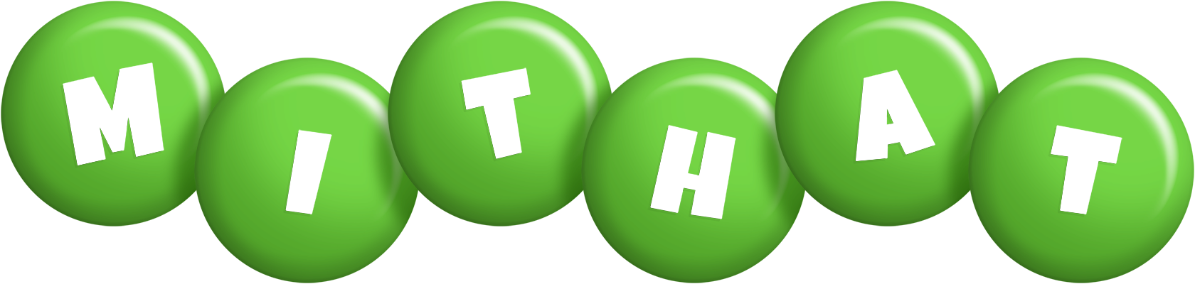Mithat candy-green logo