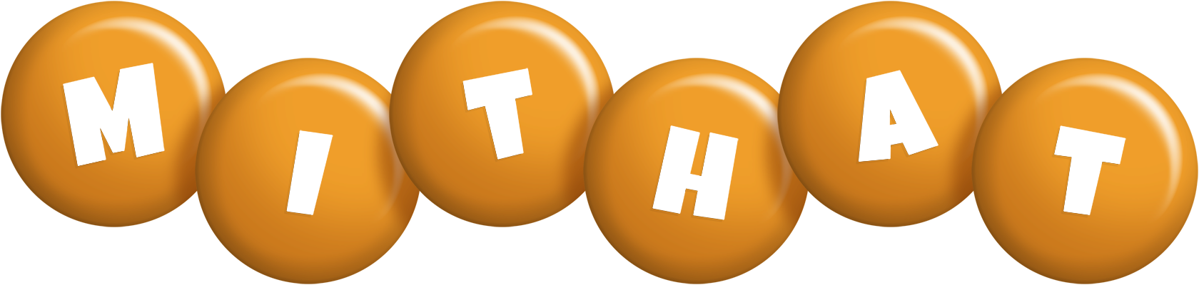 Mithat candy-orange logo