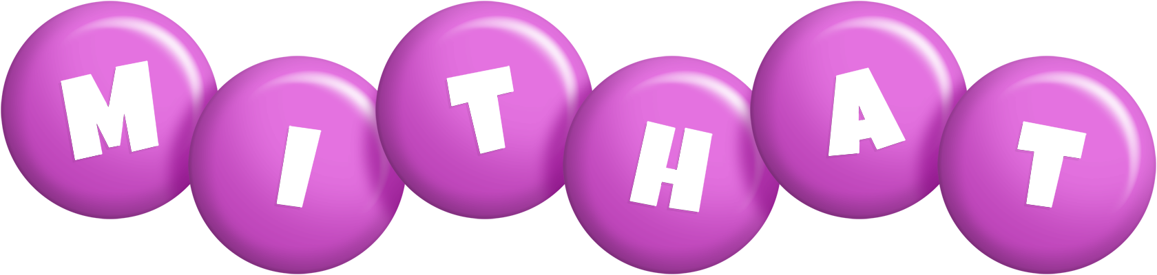 Mithat candy-purple logo