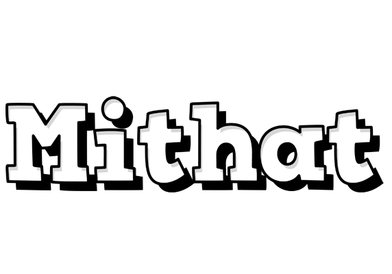 Mithat snowing logo