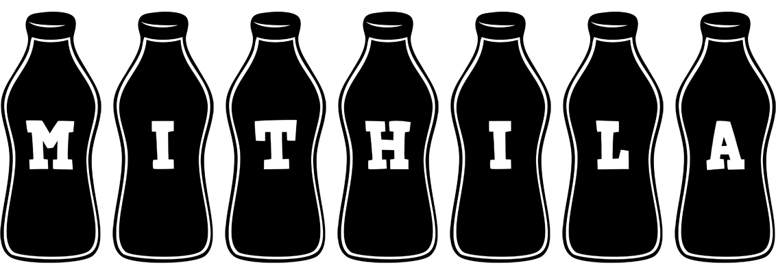 Mithila bottle logo