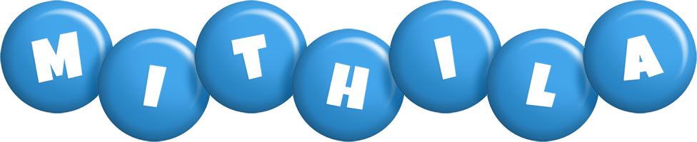 Mithila candy-blue logo