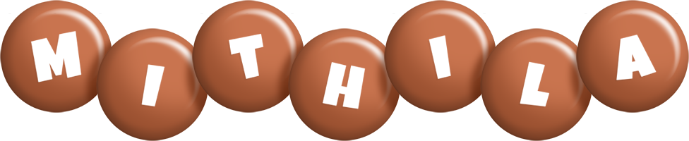 Mithila candy-brown logo