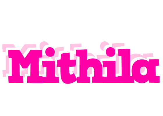Mithila dancing logo