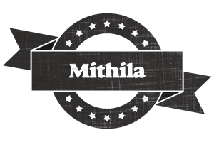 Mithila grunge logo