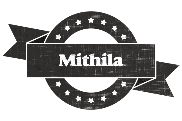 Mithila grunge logo