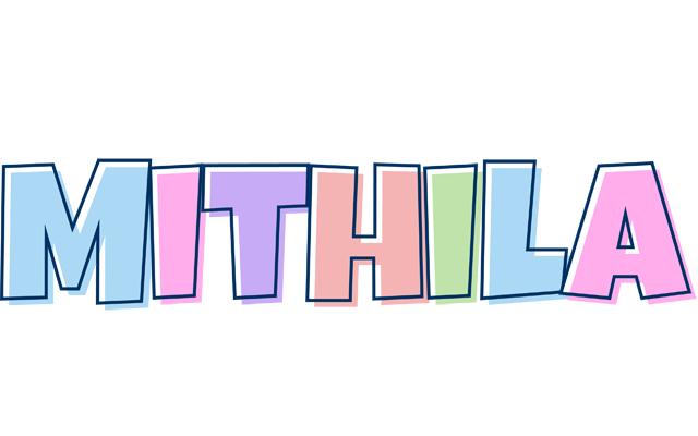 Mithila pastel logo