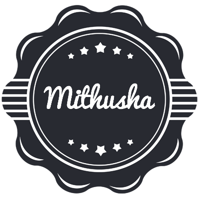 Mithusha badge logo