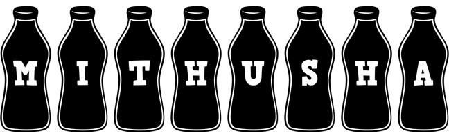 Mithusha bottle logo