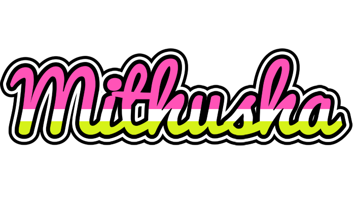 Mithusha candies logo