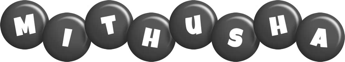 Mithusha candy-black logo