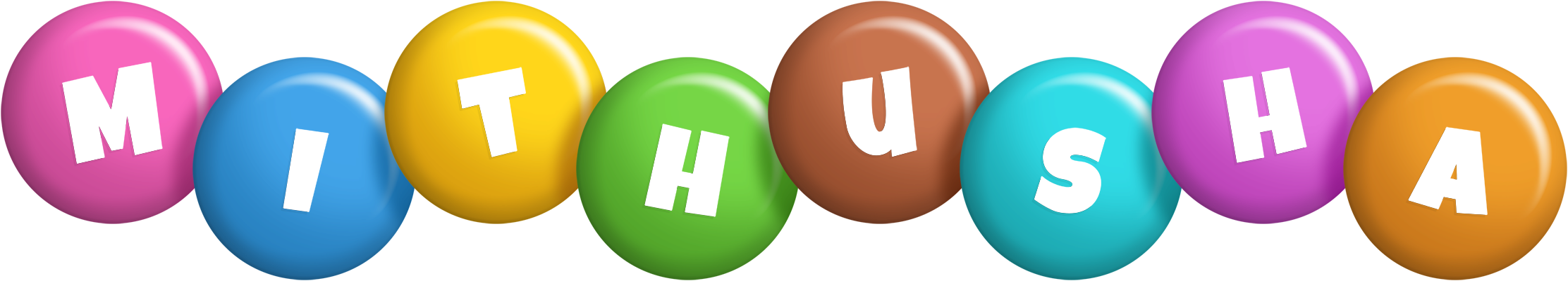 Mithusha candy logo
