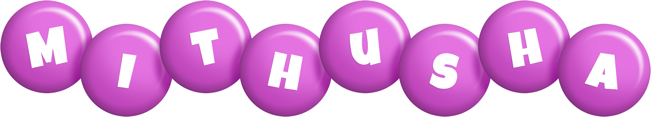 Mithusha candy-purple logo
