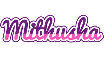 Mithusha cheerful logo