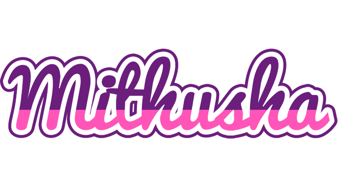 Mithusha cheerful logo