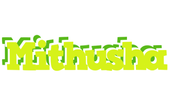 Mithusha citrus logo