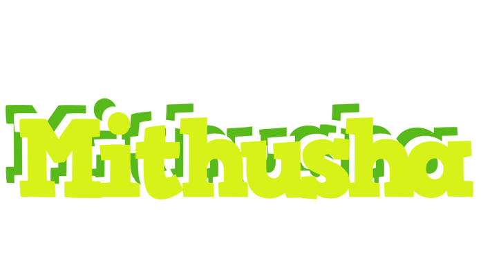 Mithusha citrus logo
