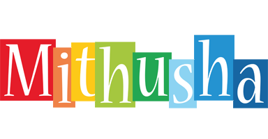Mithusha colors logo