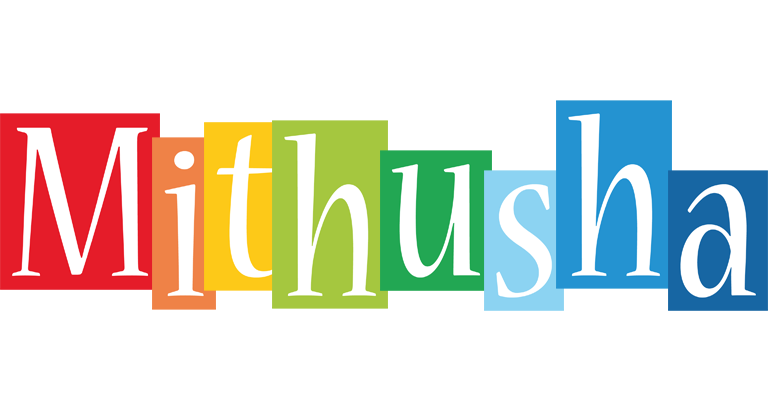Mithusha colors logo