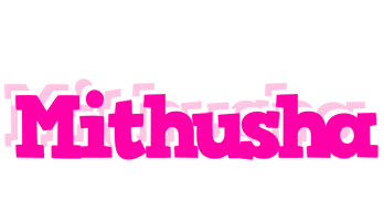 Mithusha dancing logo