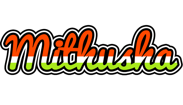 Mithusha exotic logo