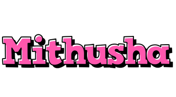 Mithusha girlish logo