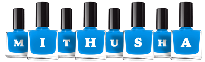 Mithusha glossy logo