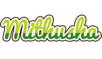 Mithusha golfing logo