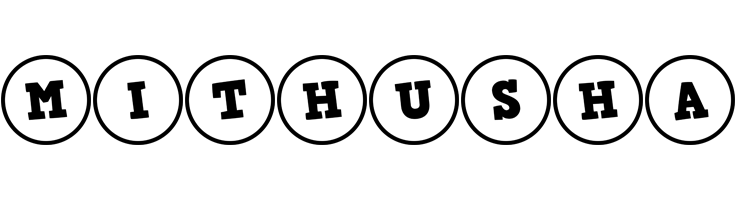 Mithusha handy logo
