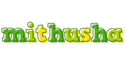Mithusha juice logo