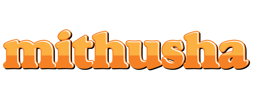 Mithusha orange logo