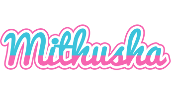 Mithusha woman logo