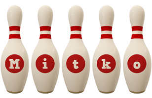 Mitko bowling-pin logo