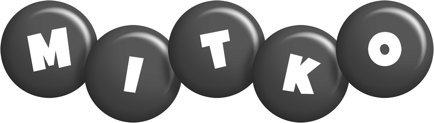 Mitko candy-black logo