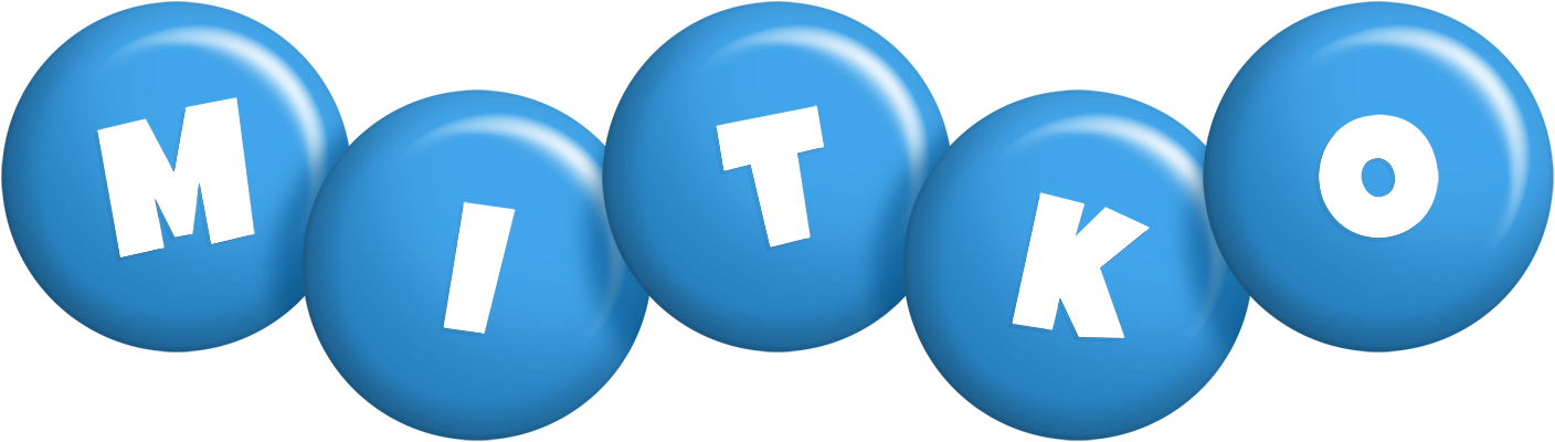 Mitko candy-blue logo