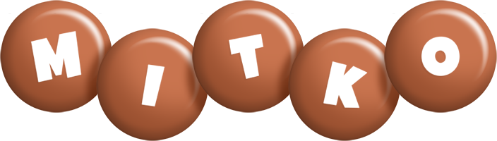 Mitko candy-brown logo
